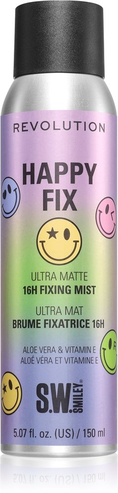 Revolution Happy Fix Ultra Matte 16h Fixing Mist 150 ml