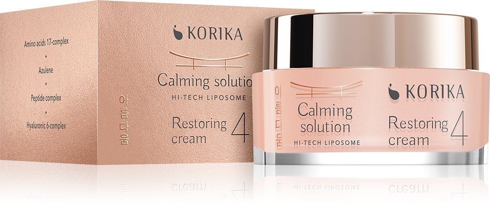 KORIKA HI-TECH LIPOSOME Calming solution Restoring cream 50 ml