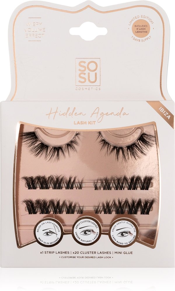 SOSU Cosmetics Hidden Agenda Lash Kit