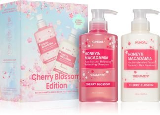 KUNDAL Honey & Macadamia Cherry Blossom Edition