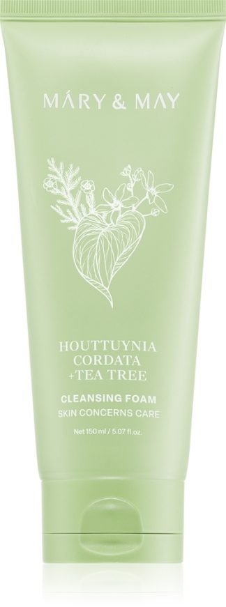 Mary&May Houttuynia Cordata + Tea Tree Cleansing Foam 150 ml
