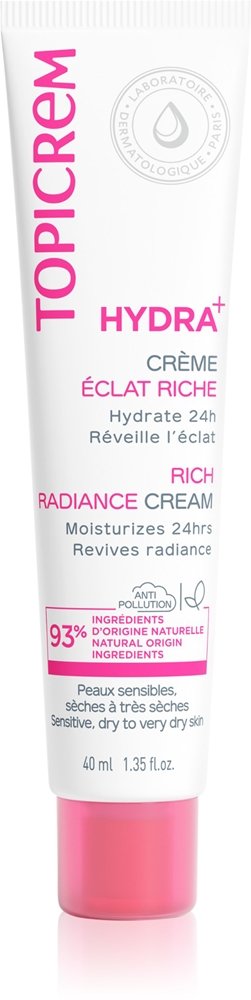 Topicrem Hydra+ Rich Radiance Cream 40 ml