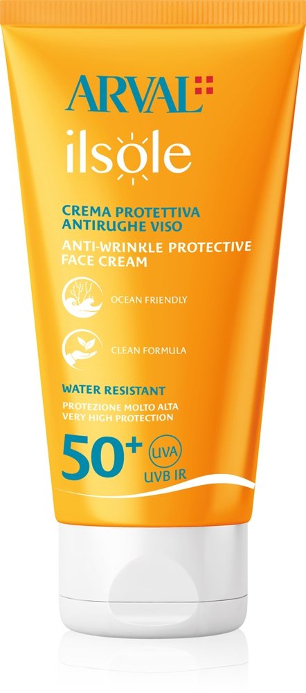 Arval IlSole Anti-wrinkle protective face cream SPF50+ 50 ml