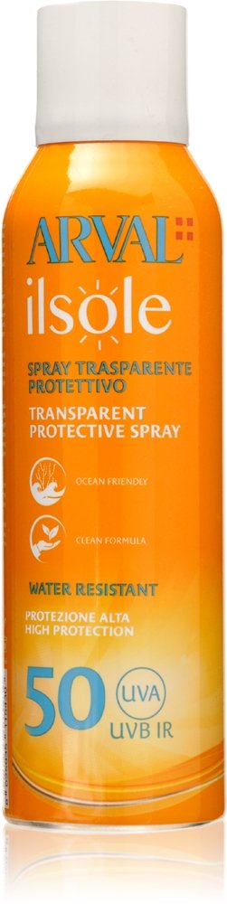 Arval IlSole Transparent Protective Spray SPF 50 200 ml