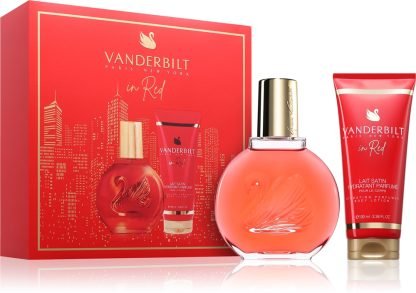 Gloria Vanderbilt In Red