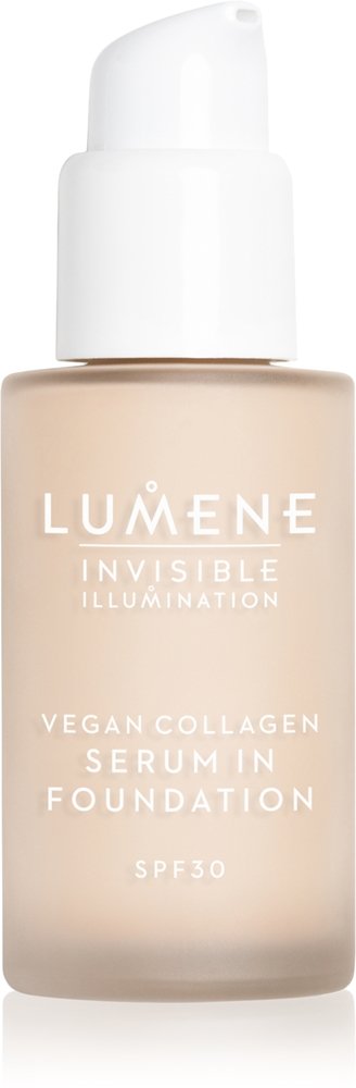 Lumene Invisible Illumination Vegan Collagen Serum in Foundation 30 ml