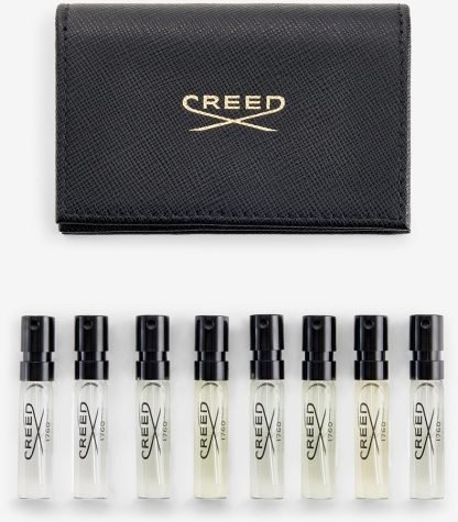Creed Leather Sample Wallet - Black