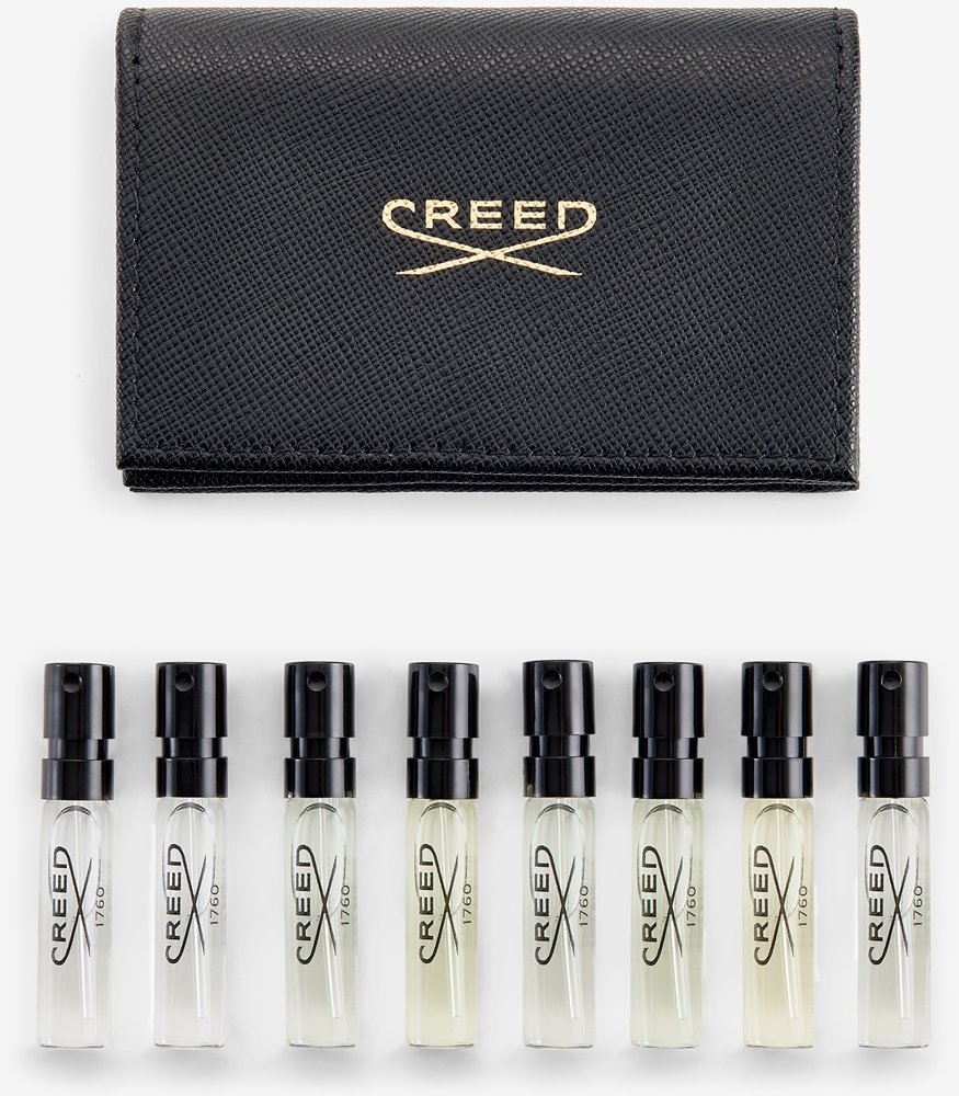Creed Leather Sample Wallet - Black