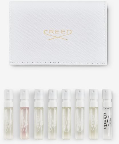 Creed Leather Sample Wallet - White