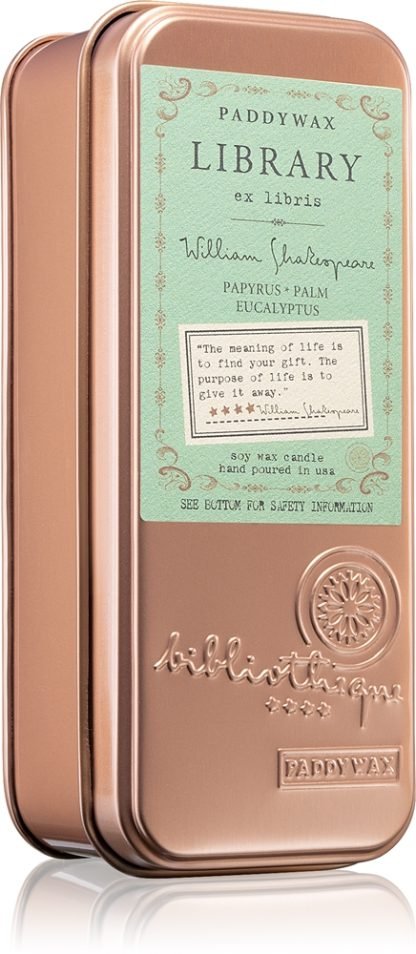 Paddywax Library William Shakespeare 70 g