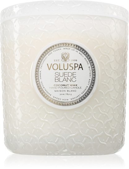 VOLUSPA Maison Blanc Suede Blanc 850 g