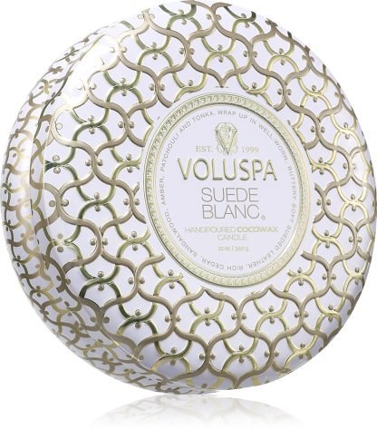 VOLUSPA Maison Blanc Suede Blanc 340 ml