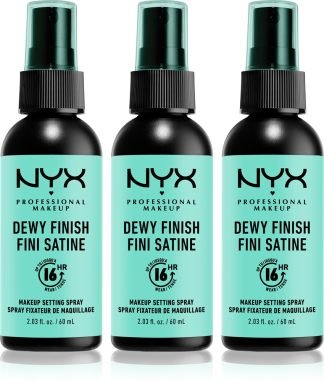 NYX Professional Makeup Makeup Setting Spray Dewy 3 x 60 ml