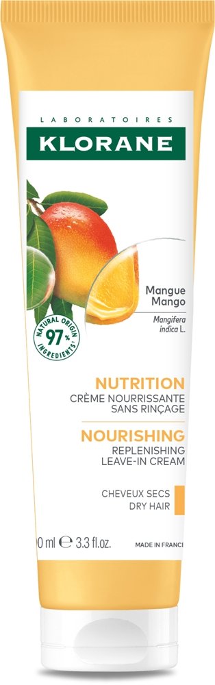 Klorane Mango Leave-in Cream Dry Hair 125 ml
