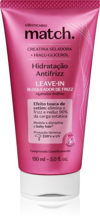 oBoticário Match. Anti-Frizz 150 ml