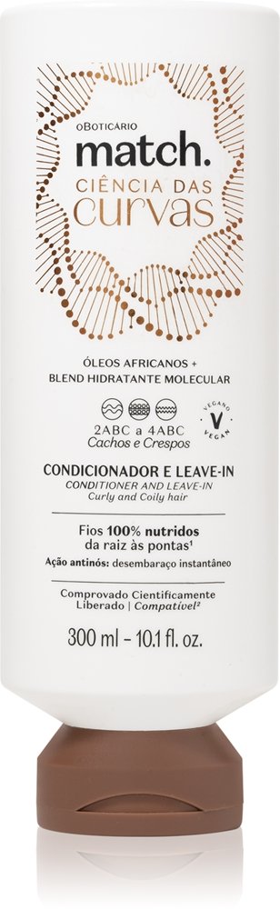 oBoticário Match. Science of Curves 300 ml