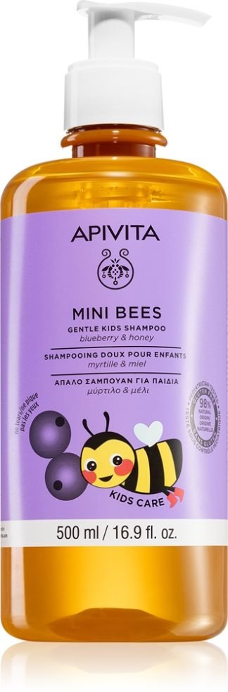 Apivita Mini Bees Gentle Kids Shampoo Blueberry & Honey 500 ml