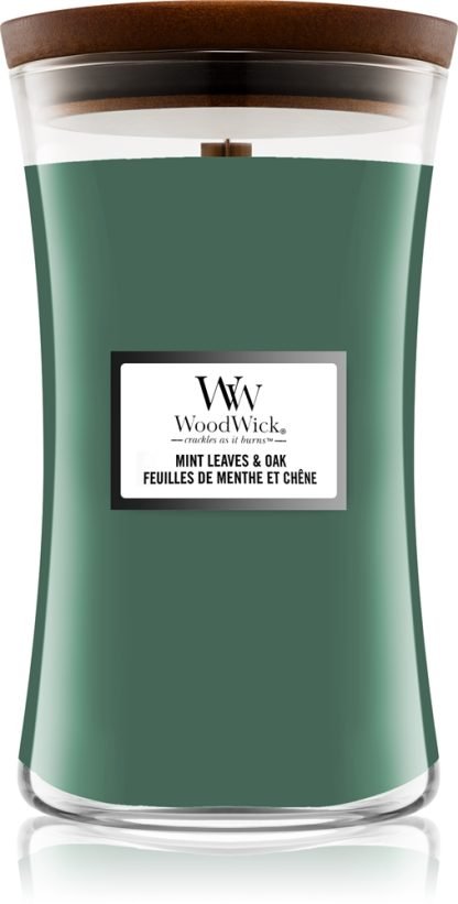 Woodwick Mint Leaves & Oak 609,5 g