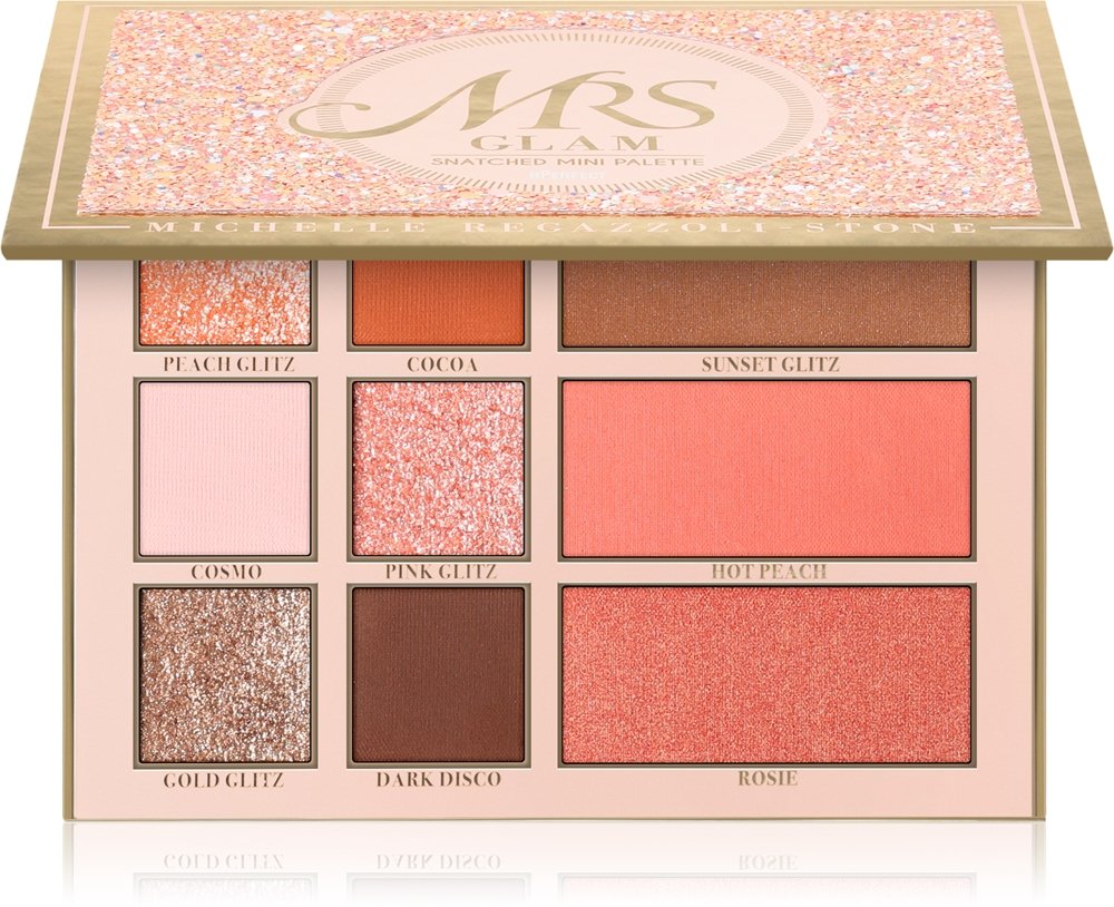 BPerfect Mrs Glam Snatched Mini Palette 22 g