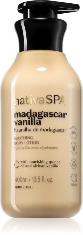 oBoticário Nativa SPA Madagascar Vanilla 400 ml