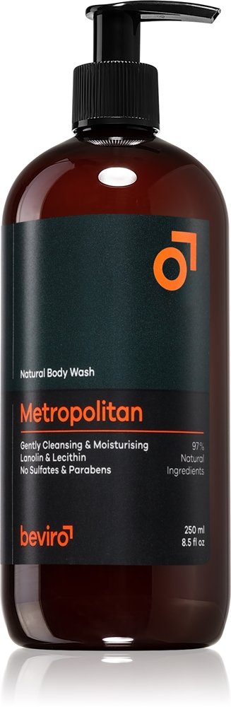 Beviro Natural Body Wash Metropolitan 250 ml