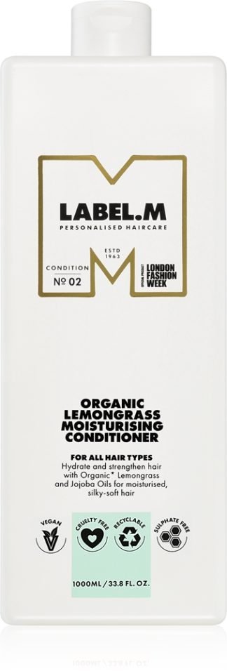 label.m Organic Lemongrass Moisturising Conditioner 1000 ml