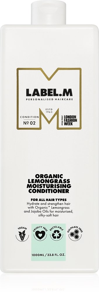 label.m Organic Lemongrass Moisturising Conditioner 1000 ml
