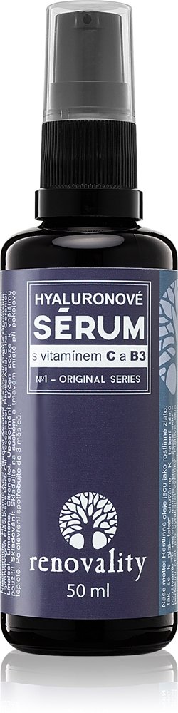 Renovality Original Series Hyaluronic Serum with Vitamin C and B3 50 ml
