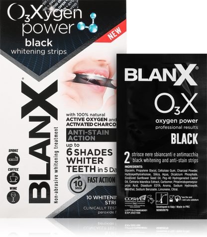 BlanX Oxygen Power Whitening Black Strips 10 St.