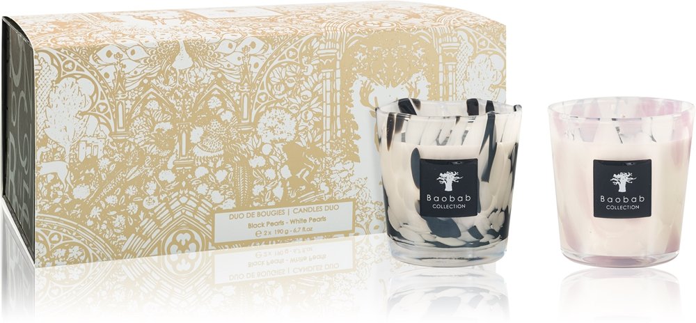 Baobab Collection Pearls Candle Duo