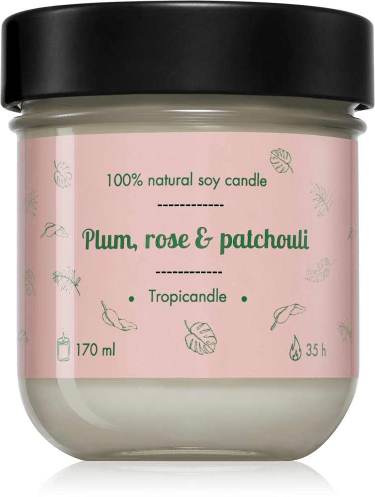Tropicandle Plum, Rose & Patchouli 170 ml