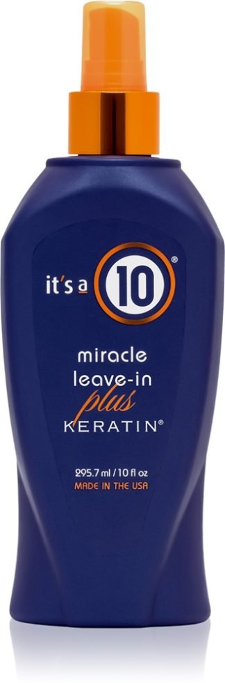 it's a 10 Plus Keratin Miracle Leave-in 295,7 ml