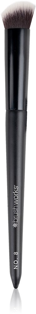 Brushworks Precise Angled Concealer Buffing Brush