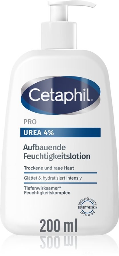 Cetaphil Pro Urea 4% Aufbauende Feuchtigkeitslotion 200 ml