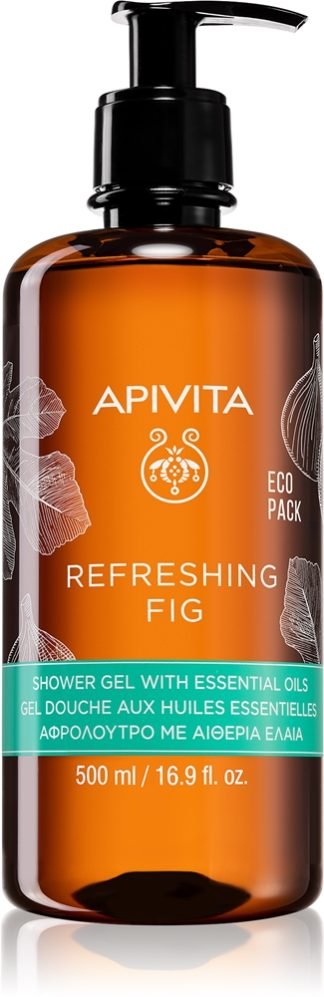 Apivita Refreshing Fig Shower Gel 500 ml
