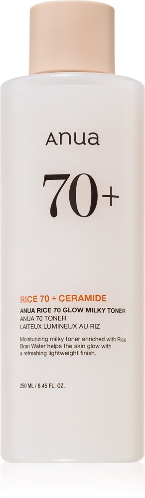 Anua Rice 70+ Glow Milky Toner 250 ml