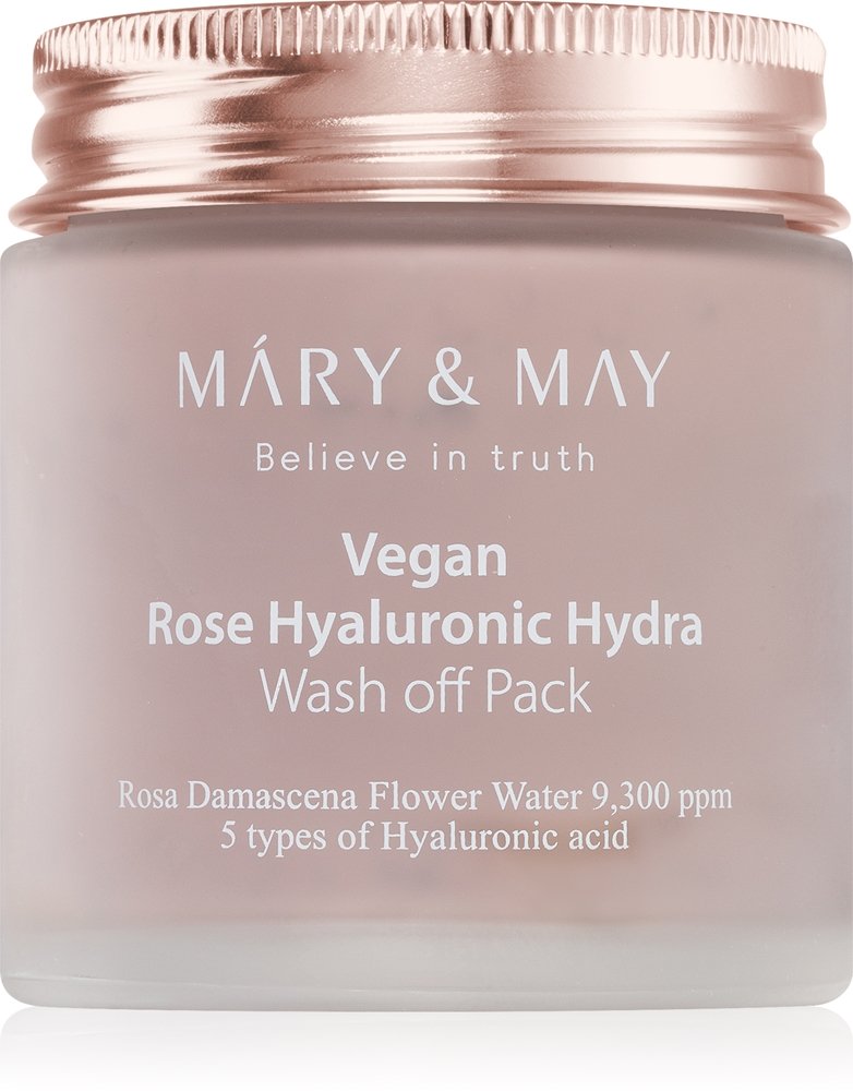 Mary&May Rose Hyaluronic Hydra Wash off Pack 125 g
