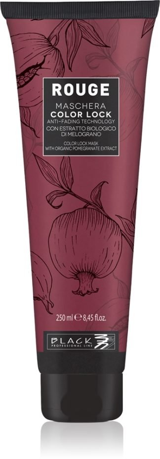 Black Professional Line Rouge Color Lock Mask 250 ml