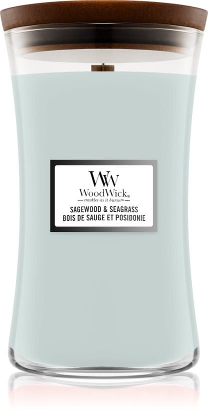 Woodwick Sagewood & Seagrass 609 g