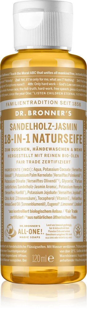 Dr. Bronner’s Sandalwood & Jasmine 240 ml