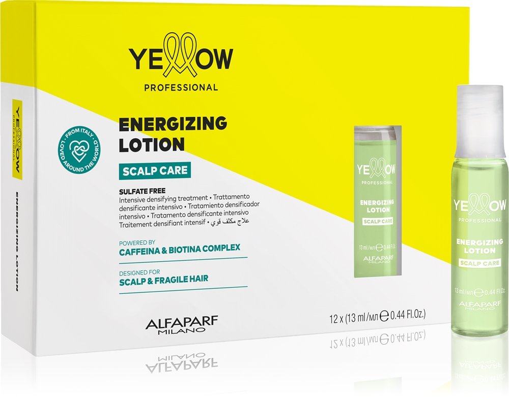 Yellow Professional Scalp Care Energezing Lotion 12 x 13 ml