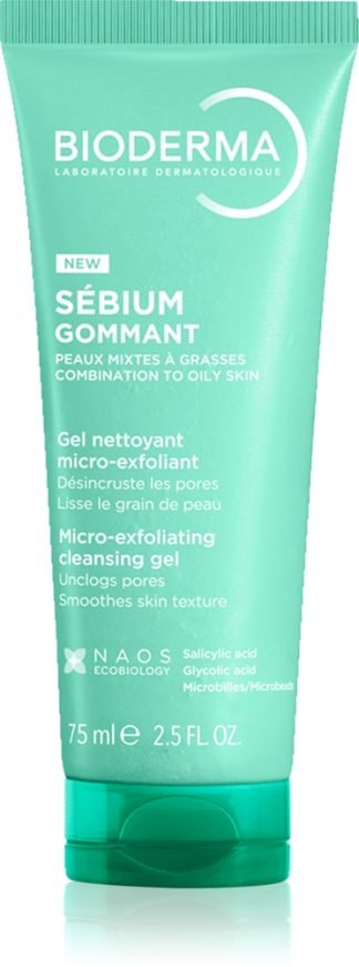 Bioderma Sébium Exfoliating Purifying Gel 75 ml