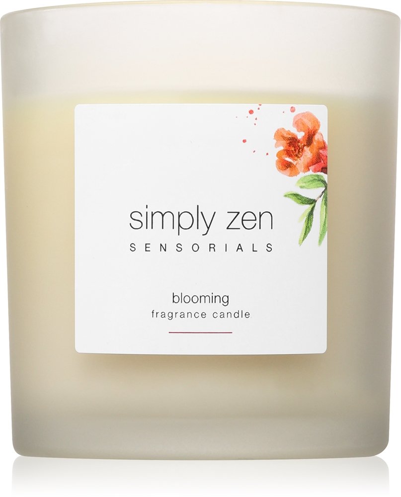 Simply Zen Sensorials Blooming Fragrance Candle 120 g