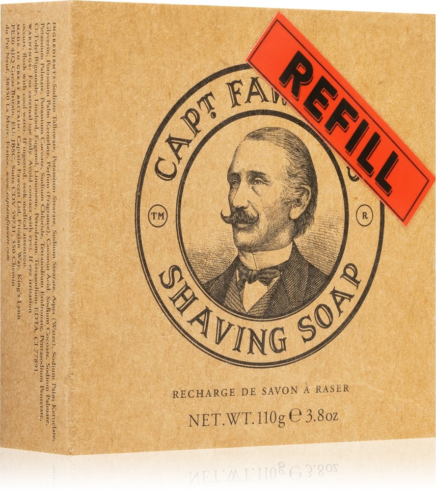 Captain Fawcett Shaving Soap Refill 110 g