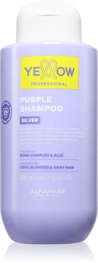 Yellow Professional Silver Purple Shampoo 500 ml
