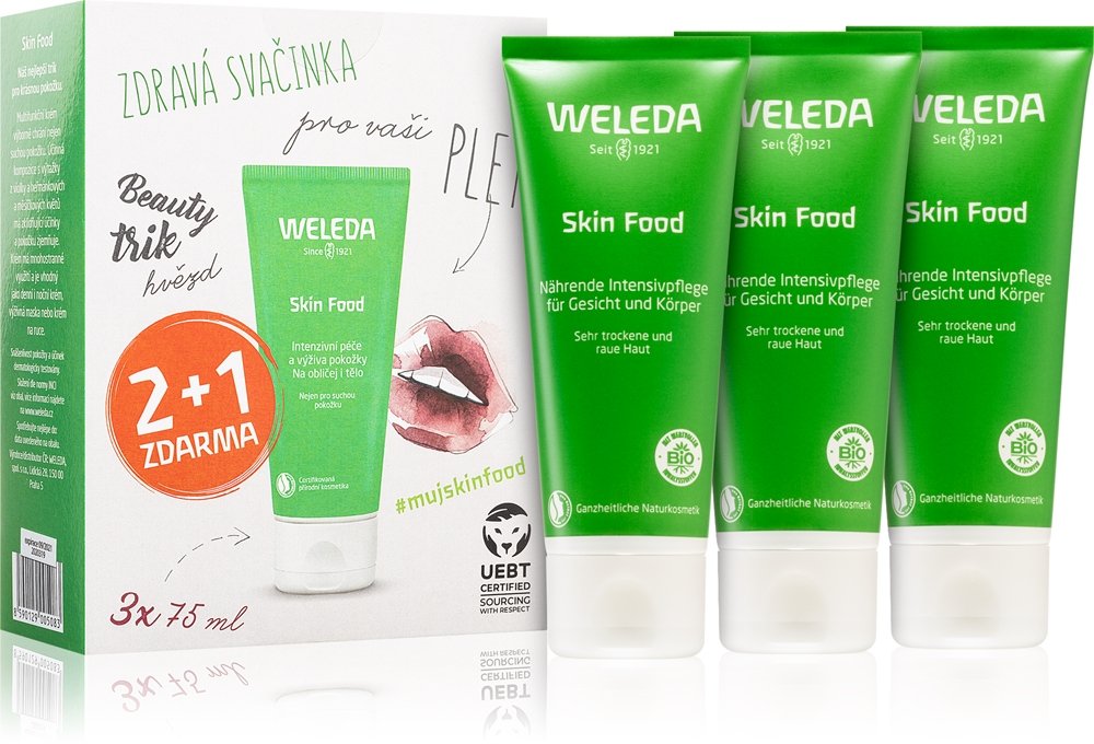 Weleda Skin Food 3 x 75 ml