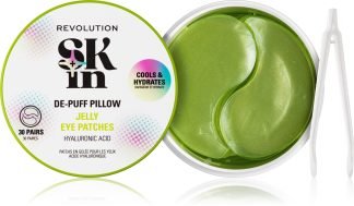 Revolution Skincare Skindividual Happy Hydrate De-Puff Hyaluronic Acid Jelly Eye Patches 30 St.