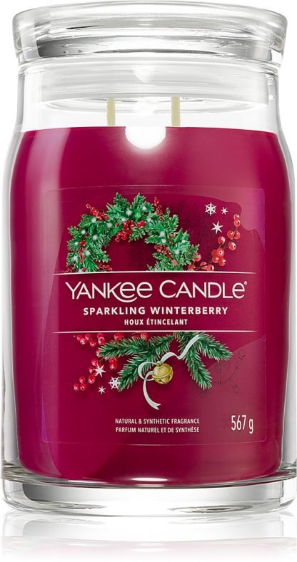 Yankee Candle Sparkling Winterberry 567 g
