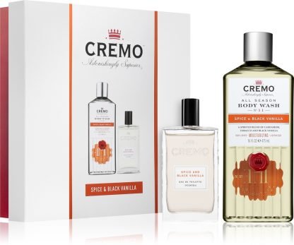 Cremo Spice & Black Vanilla Gift Set