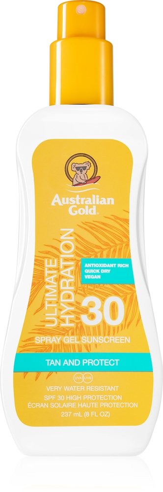 Australian Gold Spray Gel Sunscreen 237 ml
